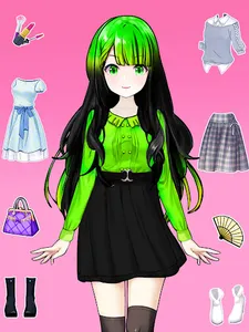 Makeover Anime Dress Up Games screenshot 20