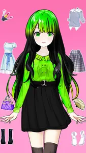 Makeover Anime Dress Up Games screenshot 4