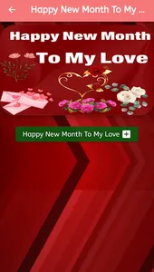 Happy New Month To My Love screenshot 1