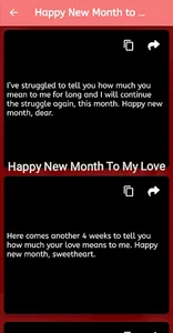 Happy New Month To My Love screenshot 3