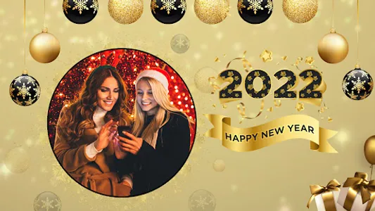 Happy New Year Photo Frames screenshot 0
