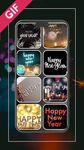 Feliz año nuevo gif 2024 screenshot 3