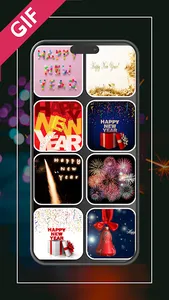 Feliz año nuevo gif 2024 screenshot 5