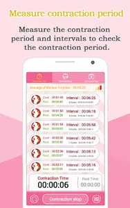 Contraction Timer (Labor) screenshot 0