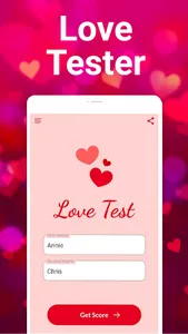 Love Tester Find True Love App screenshot 1