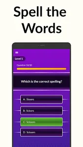 Spelling Bee: Word Quiz Game screenshot 1