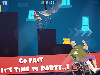 happy ride wheels game screenshot 2