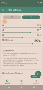 RGB Settings screenshot 0