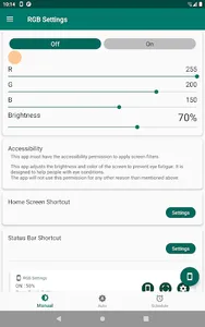 RGB Settings screenshot 8