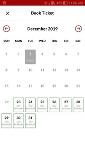 Harrier 2.0 (Booking App for T screenshot 3