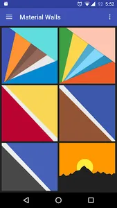 Material Wallpapers(Android M) screenshot 0