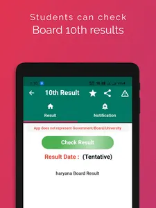 HBSE 10TH RESULT APP 2021 screenshot 20