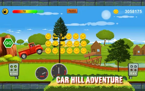 Car Hill Racing Little Girls screenshot 1