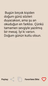 Doğum Günü Mesajları 2022 screenshot 2