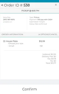 Fox Ordering screenshot 0