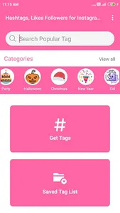Hashtags Likes, Followers 2022 screenshot 0