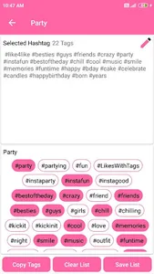 Hashtags Likes, Followers 2022 screenshot 2