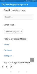 Trending Hashtags for Instagra screenshot 5