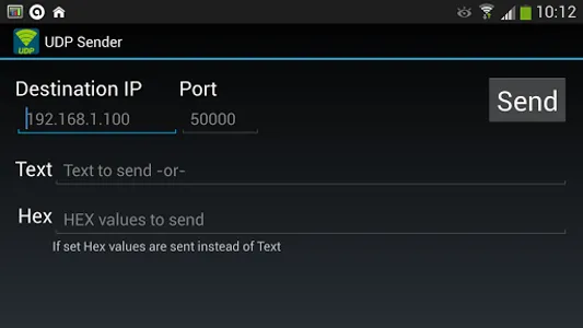 UDP Sender screenshot 5
