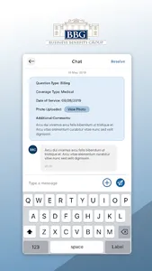 BBG Member Services screenshot 2