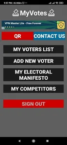 MyVoters screenshot 0