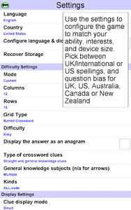 Arrow Crossword screenshot 11