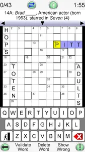 Barred Crossword screenshot 0