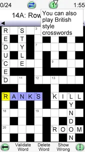 Barred Crossword screenshot 1