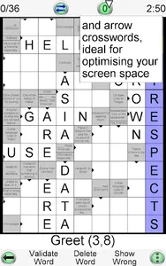 Barred Crossword screenshot 10