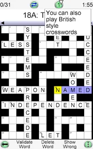 Barred Crossword screenshot 9