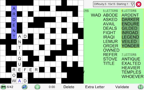 Word Fit Puzzle screenshot 23