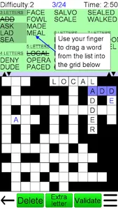 Word Fit Puzzle + screenshot 1