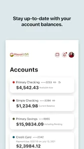 HawaiiUSA FCU Mobile Banking screenshot 2