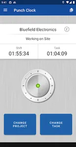 Hawk-I GPS Punchclock screenshot 0