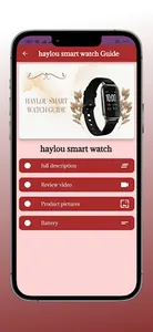 haylou smart watch Guide screenshot 3