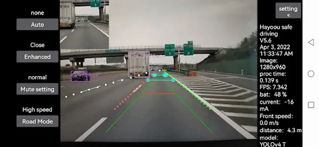 ADAS AI safe driving screenshot 4
