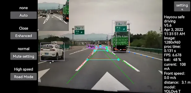 ADAS AI safe driving screenshot 6