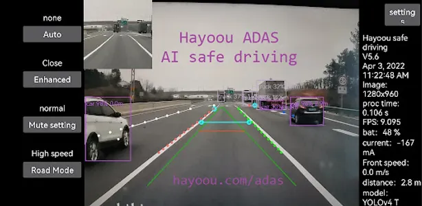 ADAS AI safe driving screenshot 7