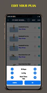 Dumbbell Home - Gym Workout screenshot 12