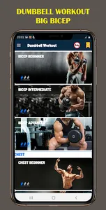 Dumbbell Home - Gym Workout screenshot 4