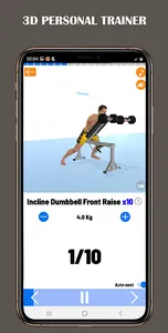 Dumbbell Home - Gym Workout screenshot 7