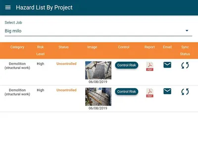 HazardEye screenshot 2