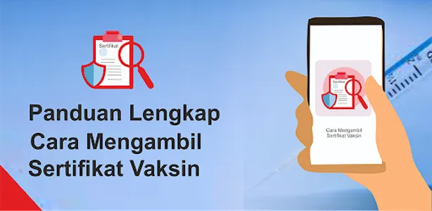 Cara Mengambil Sertifikat Vaks screenshot 0