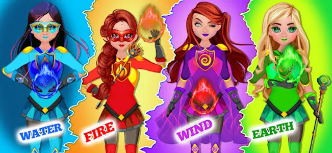 Super hero Girls: Power Games screenshot 1