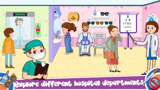 My Pretend City Hospital Life screenshot 7