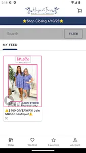 Hazel Iris Boutique screenshot 0