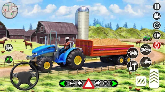 Indian Tractor - Farming Games screenshot 0