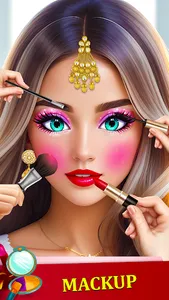 Stylist Dress up: Makeup Games screenshot 14