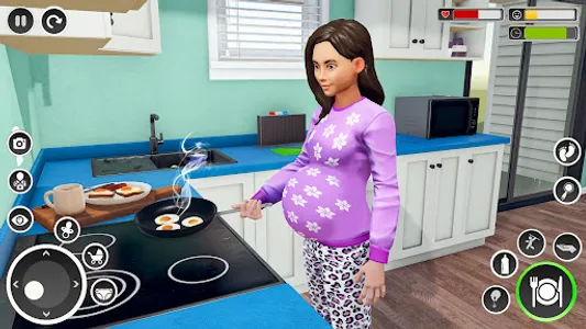 Pregnant Mom Simulator Games screenshot 0