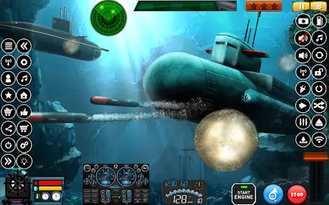 Submarine Navy Warships battle screenshot 14